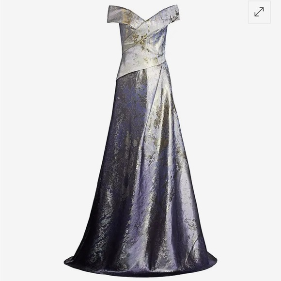 Rene Ruiz Dresses & Skirts - RENE RUIZ COLLECTION
Metallic Off-The-Shoulder Gown - Wisteria